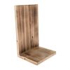 Holzregal Braun, 14 x 27 x 16 cm