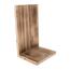 Holzregal Braun, 14 x 27 x 16 cm