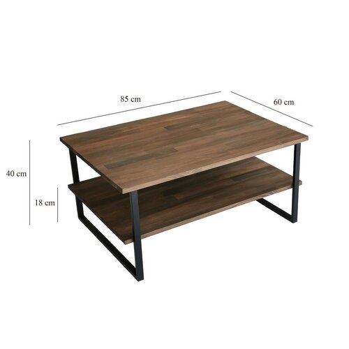 Neta Walnut dohányzóasztal