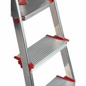 Rolser Aluminiowe schodki do zastosowań profesjonalnych Norma 220, 3 stopnie