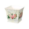 Бляшане кашпо Квіти троянди, 18 x 16 x 18 см