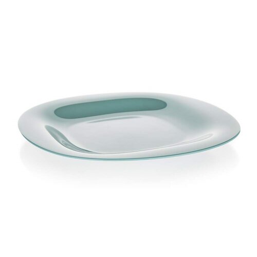 Luminarc Kwadratowy talerz płytki CARINE 27 cm, 6 szt. turkusowy