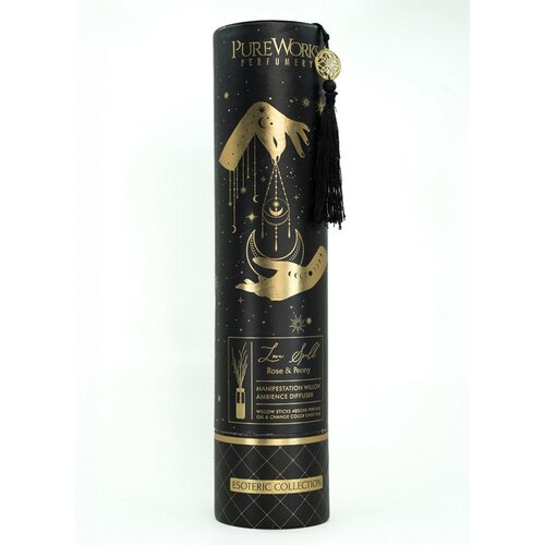 Organični difuzor Rose &amp; Peony 100 ml zvrbovimi vejicami