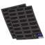 Orion Aufkleberset für Gewürze BLACK 2 x 23 Stück