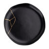 Altom Magnific porcelán desszertes tányér, 18 cm, fekete