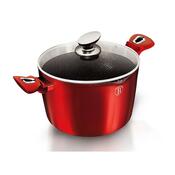Berlinger Haus Hrniec s cediacou pokrievkou Burgundy Metallic Line, 24 cm