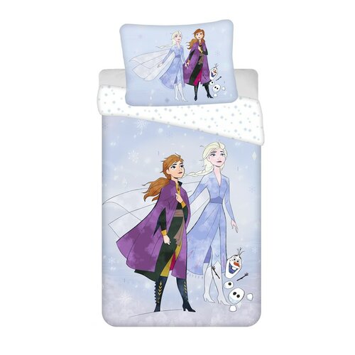 Lenjerie de pat pentru copii Frozen 2 Adventure, 140 x 200 cm, 70 x 90 cm 140