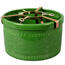 Ceramiczny stojak pod choinkę, zielony