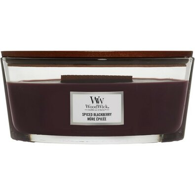 Lumânare parfumată WoodWick Spiced Blackberry, 453 g