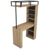 Barový stôl stôl Jany Walnut and Black