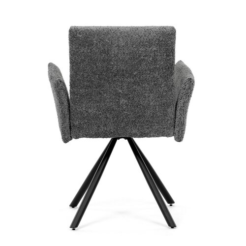 Esszimmerstuhl-Set mit Rückstellmechanismus DCH-W1117 GREY2, 2 Stück