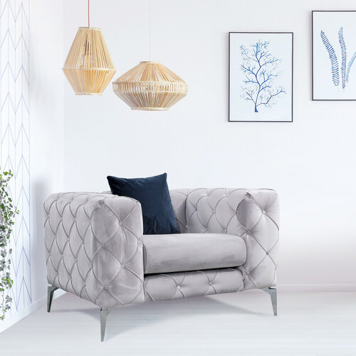 Sessel Como Light Grey
