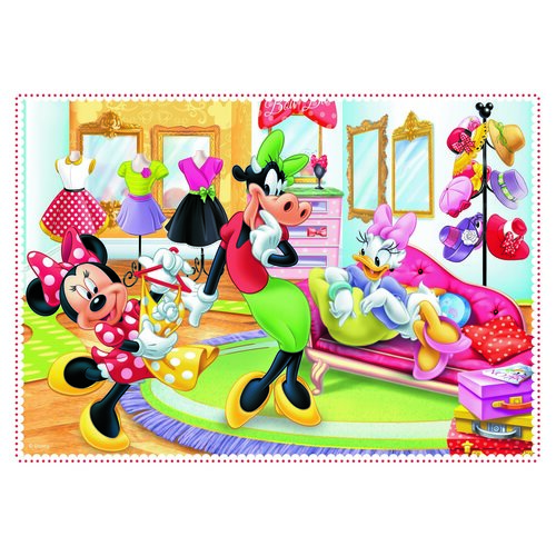 Trefl Puzzle Myška Minnie, 4 ks