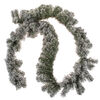 Schneebedeckte Girlande „Snowly“, 270 cm