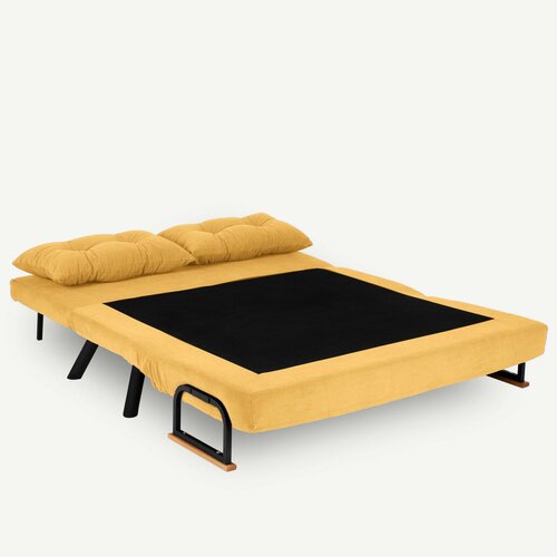 Klappsofa Sando 2 Mustard