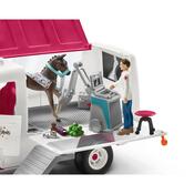 Schleich 42370 Mobilná veterinárska klinika s kobylou a ošetrovateľom