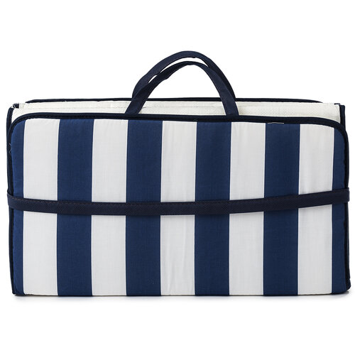 Plážová rohož skladacia, tmavomodrá