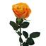 Umělá rozkvetlá Růže broskvová, 42 cm
