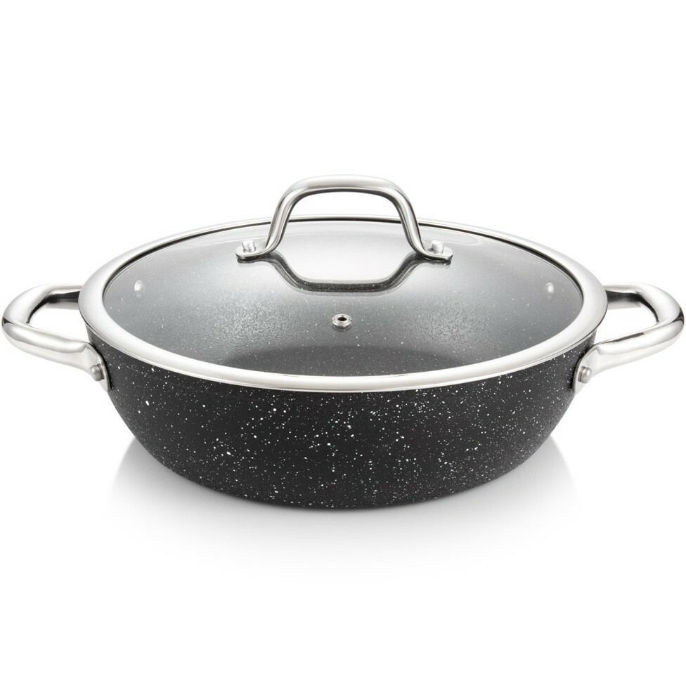 Tescoma Panvica hlboká s pokrievkou PRESIDENT Stone, 26 cm