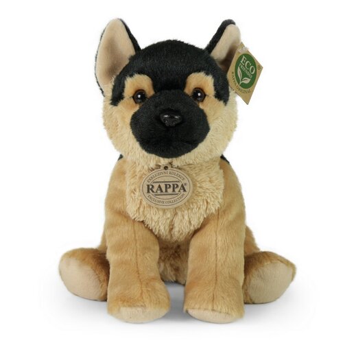 Rappa Pluszowy pies owczarek niemiecki, 25 cm ECO-FRIENDLY