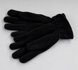 Set fleece rukavice a šála Karpet 5686/7, černá