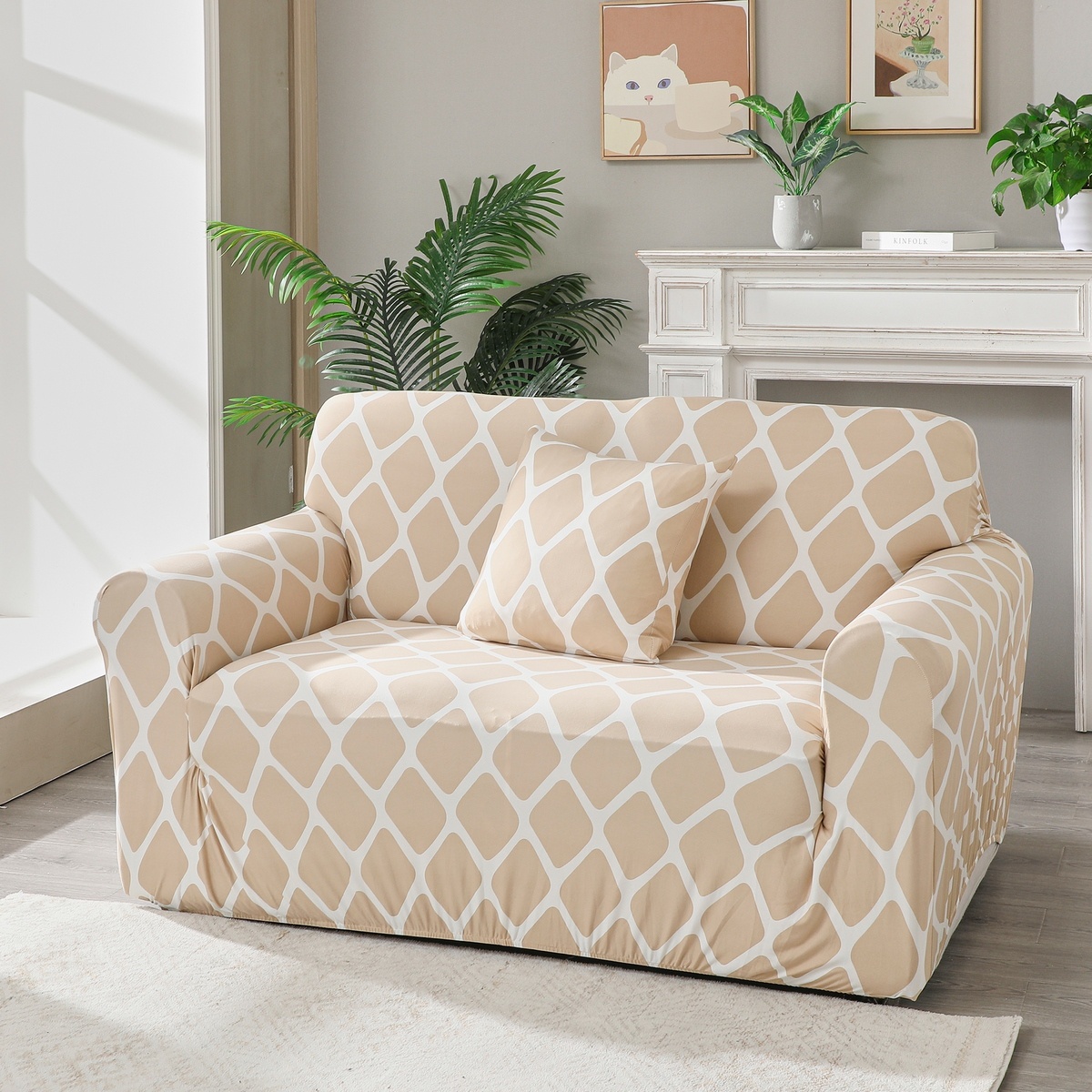 4Home Sand elasztikus fotelhuzat, 75 - 95 cm termék 2. képe