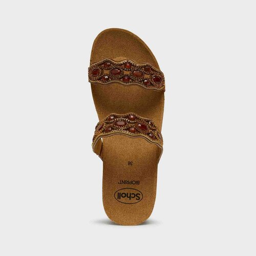Scholl Lerici papucs, barna, méret 40