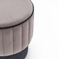 Taburet Rose Pouf Gri