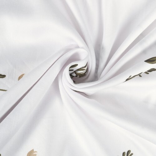 Matex Pościel satynowa Kwiatek łąkowy, 140 x 200 cm, 70 x 90 cm