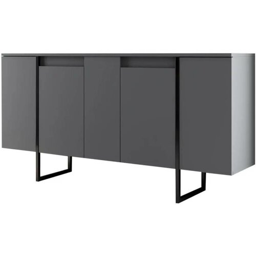 Luxe Anthracite and Black szekrény