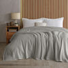 4Home Tagesdecke aus Baumwolle Claire Grau