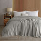 4Home Bawełniana narzuta na łóżko Claire szary, 220 x 240 cm