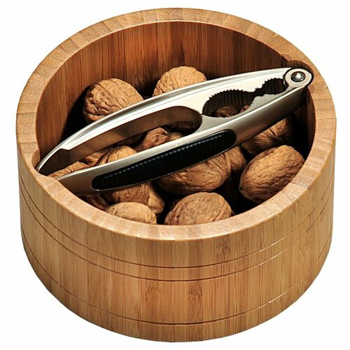 Kesper 62822 Diótartó tál, diótörővel, kerek,átmérő 16,6 cm