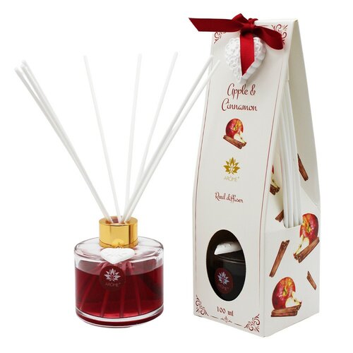 Arome difuzor z jabolčnimi in cimetovimi palčkami,100 ml