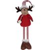 Ren de Crăciun Barney, picioare telescopice, 49 cm