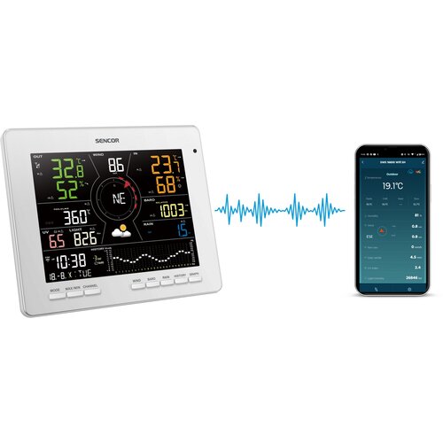 Sencor SWS 16600 WiFi smart home meteostanica