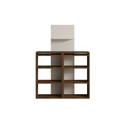 Pracovný stôl Handy Walnut and White