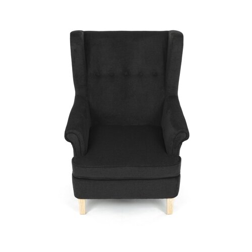 Ohrensessel BK2, schwarz