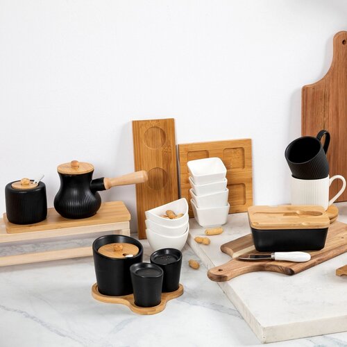 Set de condimente Florina Adria, negru