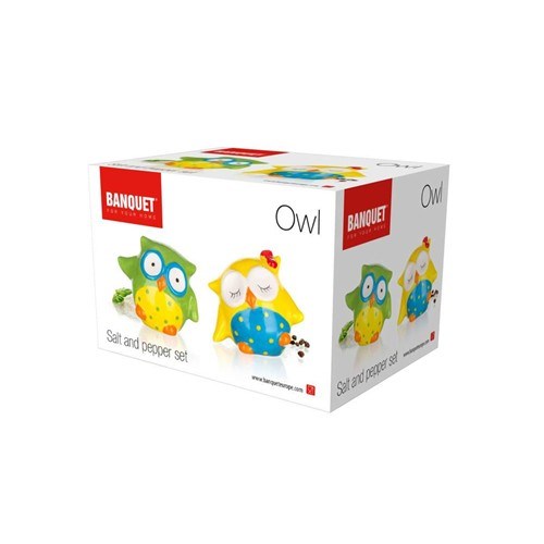 Solniţă şi piperniţă Banquet Bufniţă
