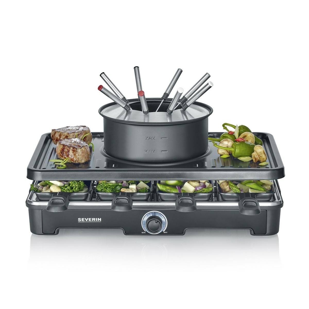 Severin RG 2347 raclette gril s fondue