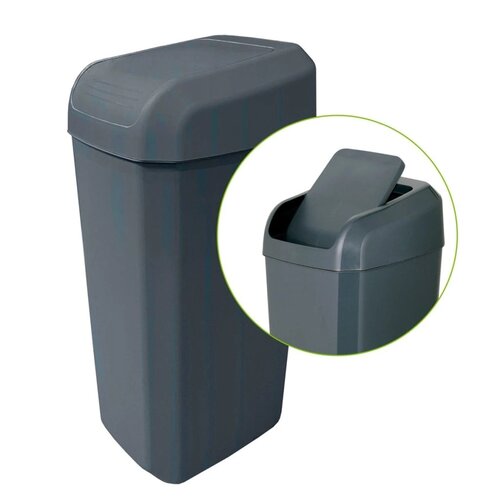 Denox Troya szemetes 45 l, antracit