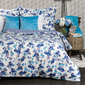 Lenjerie pat 1 pers. Flower, bumbac,  140 x 200 cm, 70 x 90 cm