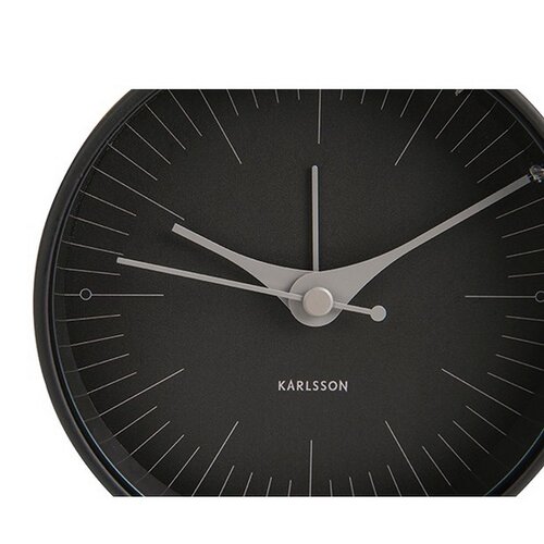 Ceas de design, deșteptător, Karlsson 5777BK 12 cm