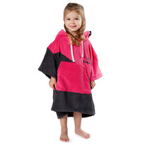 Towee Poncho copii surf Double, roz, 50 x 60 cm