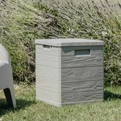 Úložný box na podušky Woody sivá, 90 l