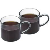 Set de căni din sticlă 4Home Haze 250 ml, 2 buc.