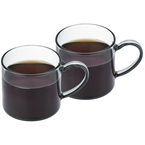 4Home Набір скляних чашок Haze 250 мл, 2 шт.