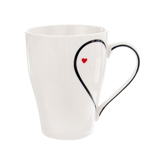 Orion Duo Love porcelán bögre, 380 ml