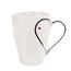 Orion Duo Love porcelán bögre, 380 ml